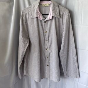 Eleven stitch seersucker shirt